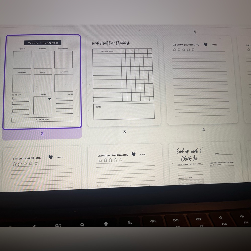 My 20 Week Journal - Picture 6 of 6